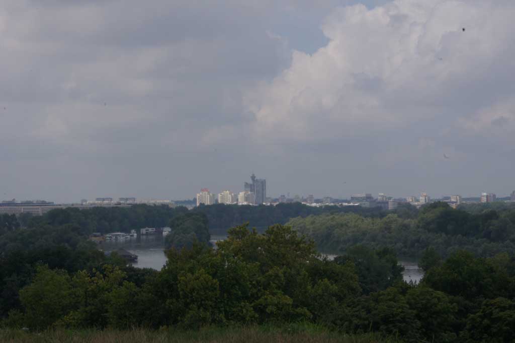 Blick über Belgrad