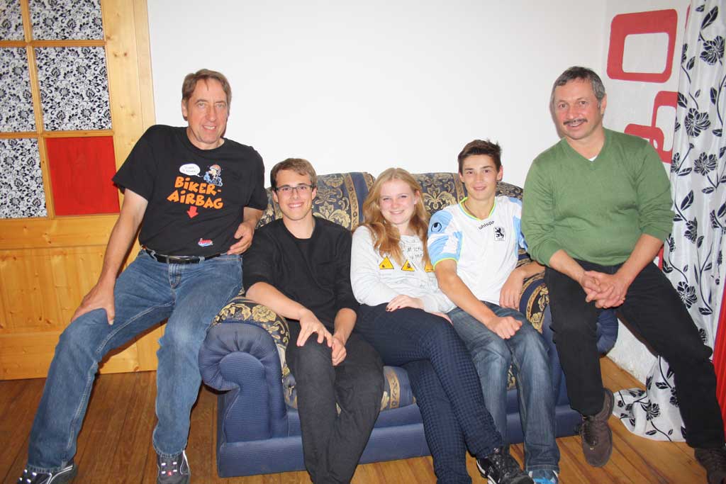 v.l.n.r.: Joe Frankenberger, Ulreich Maxi, Corinna Hart, Leon Steffens und Thomas Betz